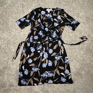 Motherhood Maternity Black Floral Mini Dress
